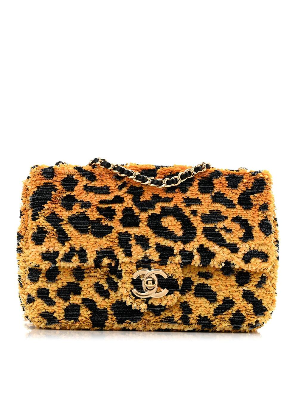 Chanel Sequin Mixed Fibers Leopard #339092C10B